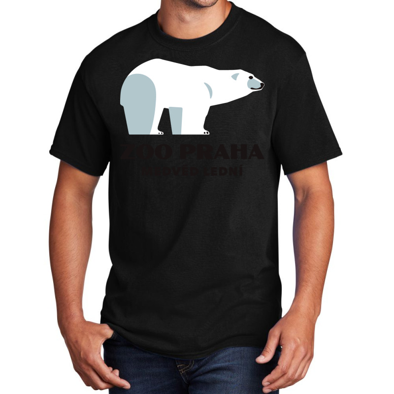 White Bearzoo Praha Retro Basic T-shirt | Artistshot