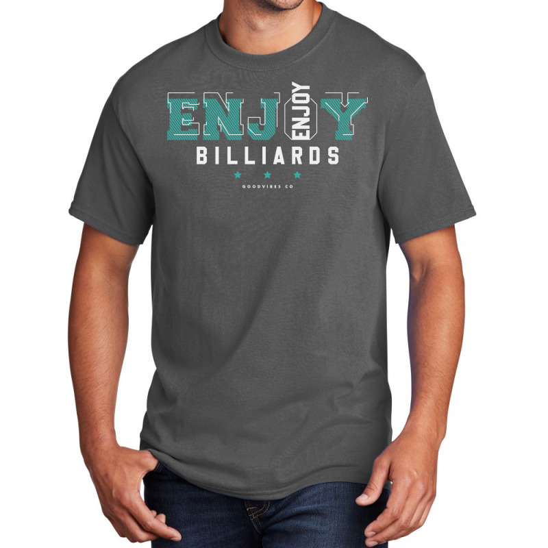 Enjoy Billiards Basic T-shirt | Artistshot