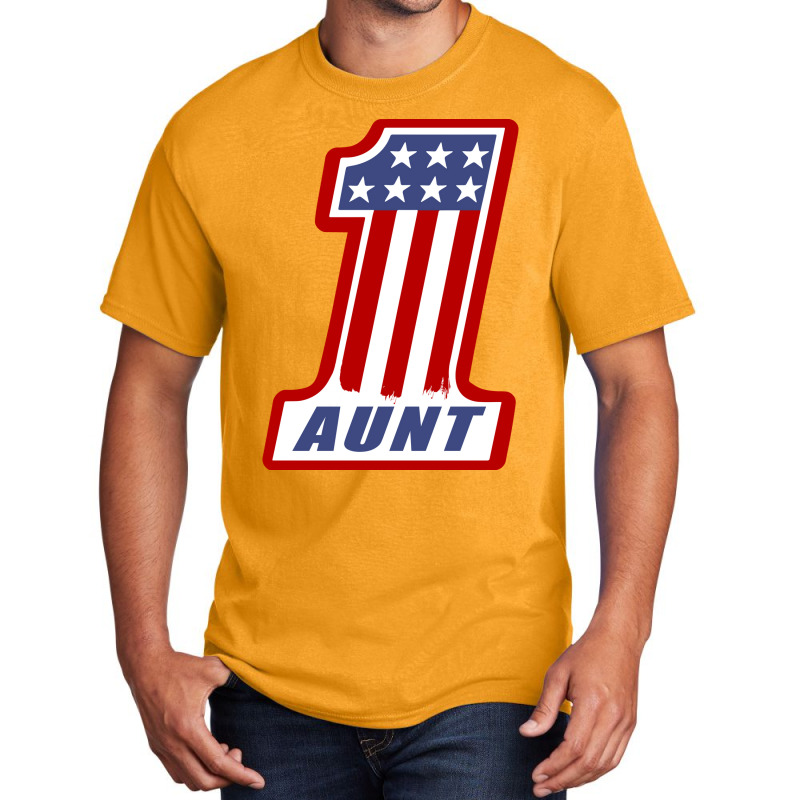 Number One Aunt Music Basic T-shirt | Artistshot