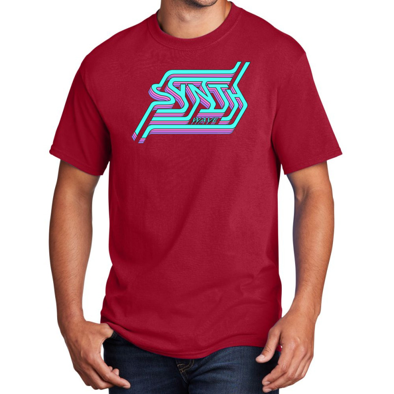 Synthwave For Synthesizer Music Lover 1 Basic T-shirt | Artistshot