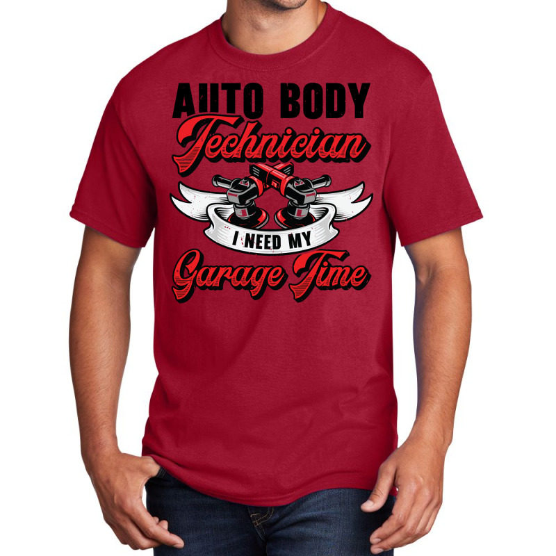 Auto Body Technician Vehicle Repair Car Maintenanc Basic T-shirt | Artistshot