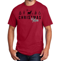 Christmas Vibes Aesthetic Basic T-shirt | Artistshot