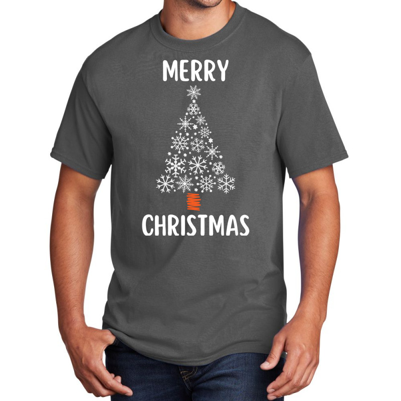 Merry Christmas Funny Christmas  Green Basic T-shirt | Artistshot