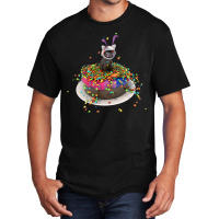 Chocolate Cake Cat Funny Basic T-shirt | Artistshot