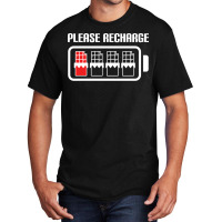 Chocolate Please Recharge Travel Basic T-shirt | Artistshot