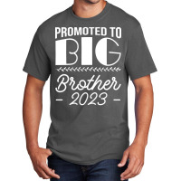 Promoted To Big Brother Sibling Pregnancy Announce Basic T-shirt | Artistshot