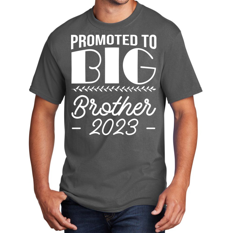 Promoted To Big Brother Sibling Pregnancy Announce Basic T-shirt | Artistshot