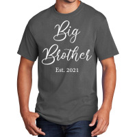 Promoted To Big Brother Est 2021 5 Basic T-shirt | Artistshot