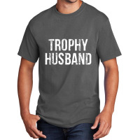 Mens Trophy Husband Basic T-shirt | Artistshot