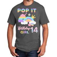 Pop It 14th Birthday Girl Vintage Basic T-shirt | Artistshot