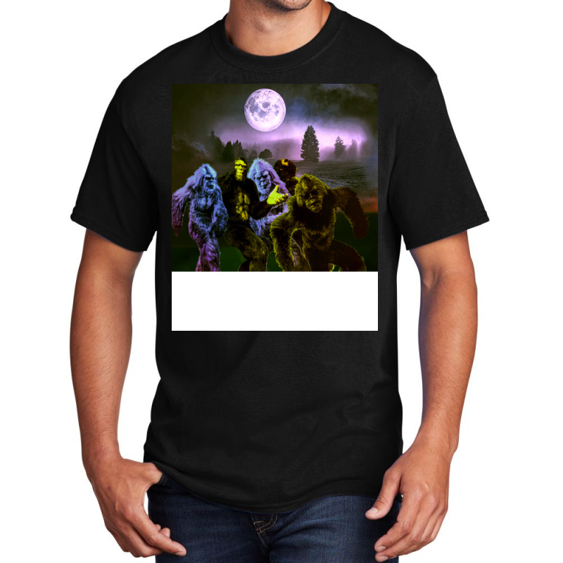 A Big Walk Under The Moon Red Basic T-shirt | Artistshot