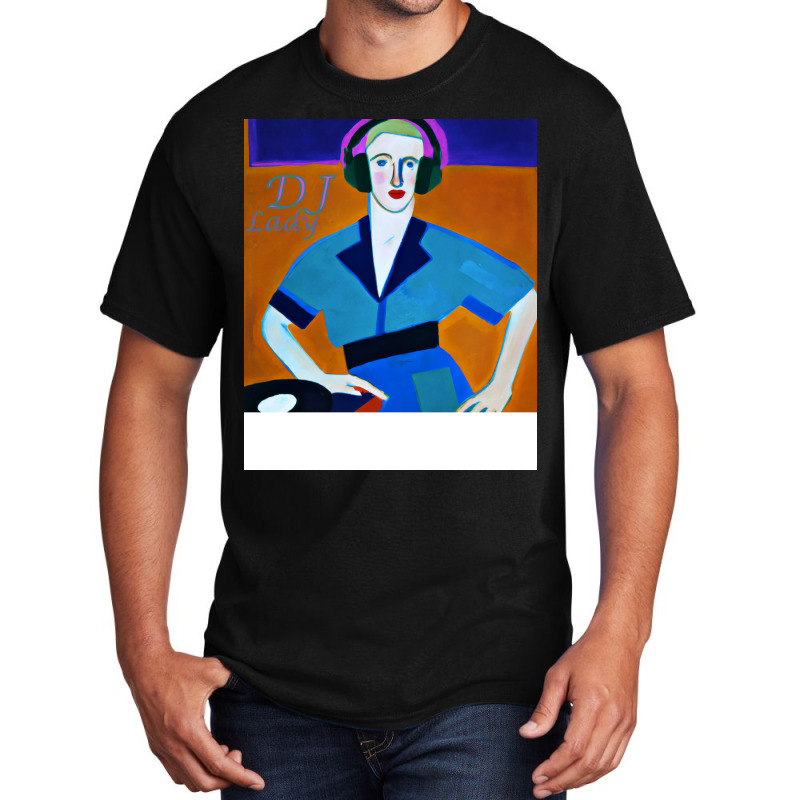 Dj Lady Aesthetic Basic T-shirt | Artistshot