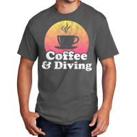 Coffee And Diving Travel Basic T-shirt | Artistshot