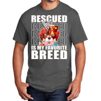 Rescued Cats Animal Shelter Favorite Breed Aesthet Basic T-shirt | Artistshot