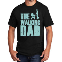 Best Dad Shirt Daddy Gift From Son Daughter Childr Basic T-shirt | Artistshot