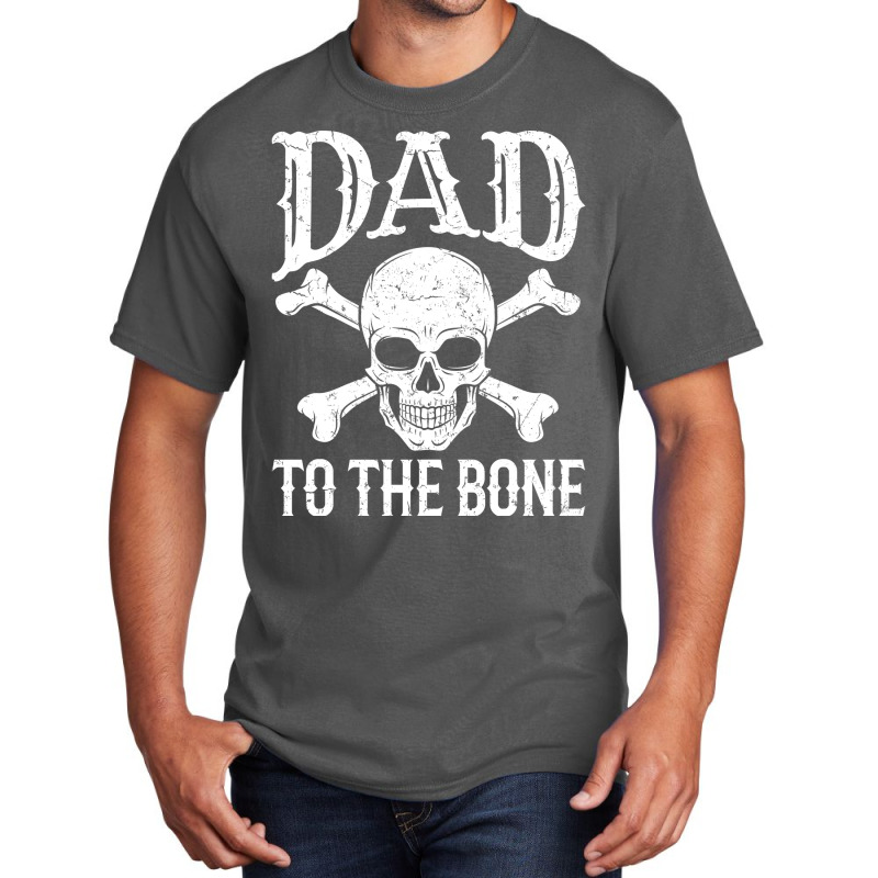 Dad  Dad To The Bone Yellow Basic T-shirt | Artistshot