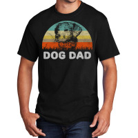 Retro Style Dog Dad Gift For Dog Lover Design Nost Basic T-shirt | Artistshot