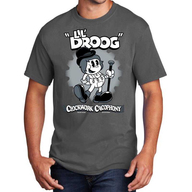 Lil Droog   Rubberhose Vintage Cartoon Clockwork Basic T-shirt | Artistshot