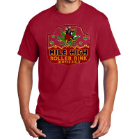 Mile High Roller Rink Basic T-shirt | Artistshot