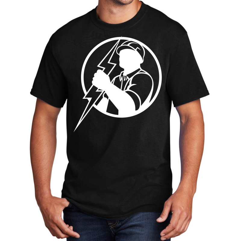 Electrician Music Basic T-shirt | Artistshot