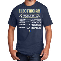 Electrician 20230215t023802877 Basic T-shirt | Artistshot