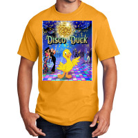 Disko Duck Girl Basic T-shirt | Artistshot