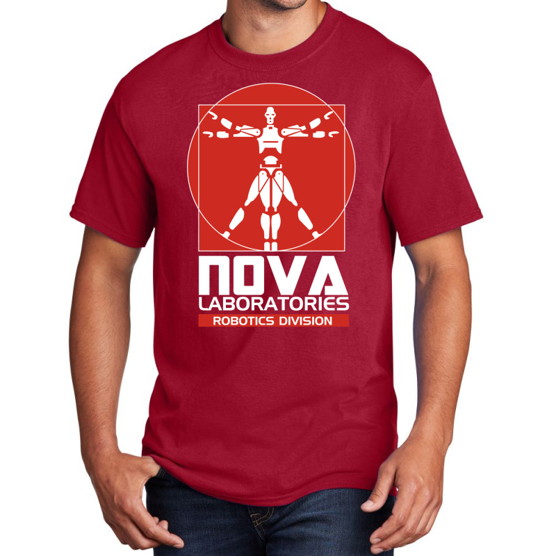 Nova Laboratories Robotics Division Basic T-shirt by neoterelayh | Artistshot