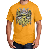 Merry Cthulhumas! Basic T-shirt | Artistshot