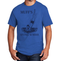 Muff's Diving School Basic T-shirt | Artistshot