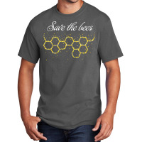 Save The Bees Beekeeper Bee Nature Conservation Hi Basic T-shirt | Artistshot