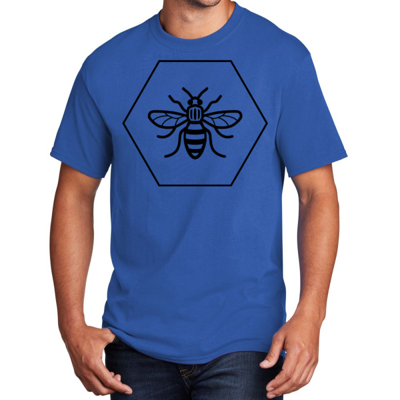 Manchester Bee Basic T-shirt | Artistshot