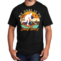 My Goal Is To Deny Yours Stars Basic T-shirt | Artistshot