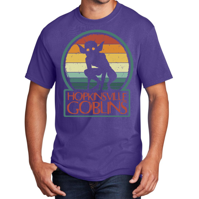 Hopkinsville Goblins   Cool Retro Vintage Kentucky Basic T-shirt | Artistshot