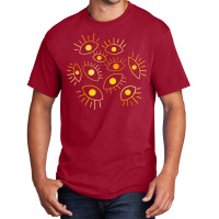 Eyes Of The Void   Golden Fire Basic T-shirt | Artistshot