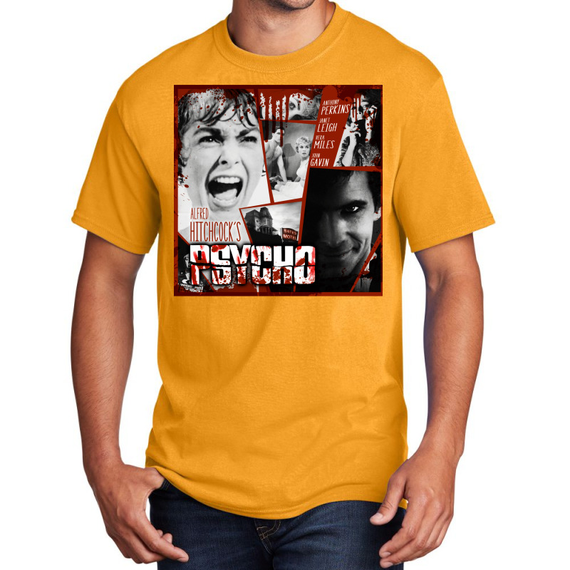 Hitchcock Psycho Movie Basic T-shirt | Artistshot