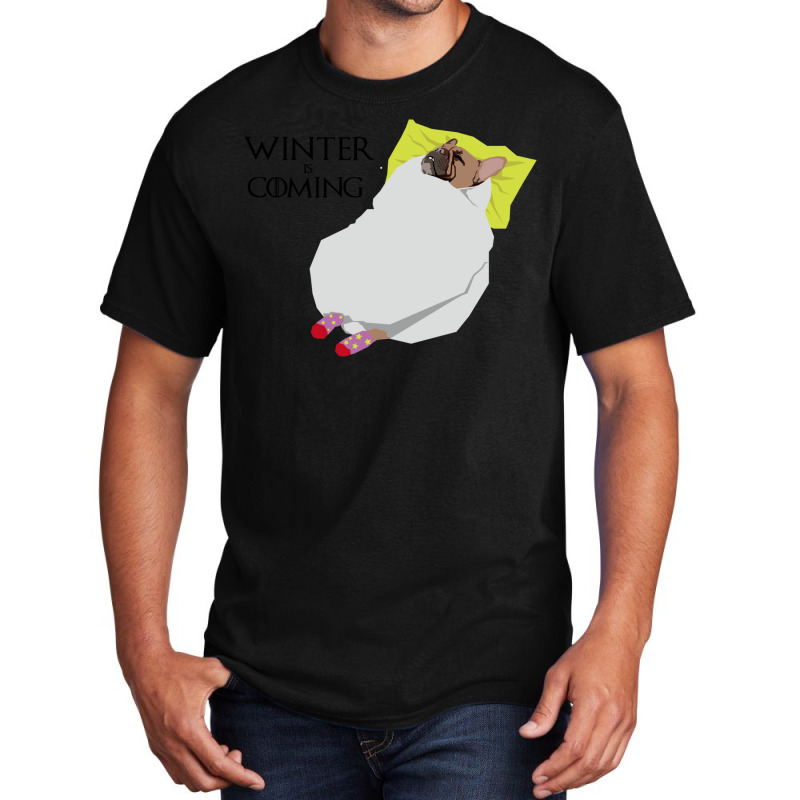 Winter Is Coming 8 Basic T-shirt by peatcrascow | Artistshot