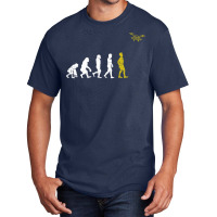 Quadcopter Evolution Drone Yellow Basic T-shirt | Artistshot