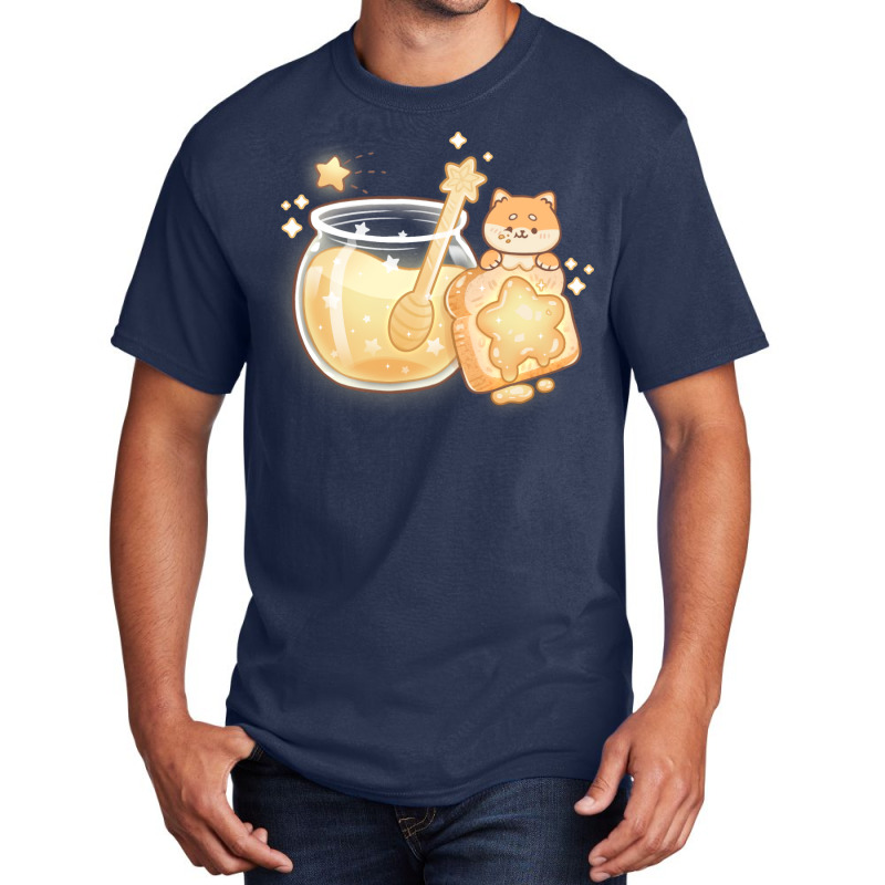 Shiba Star Magic Jelly Gift Basic T-shirt by himbadsousao | Artistshot