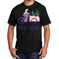 Eco Ride Aesthetic (1) (1) Basic T-shirt | Artistshot