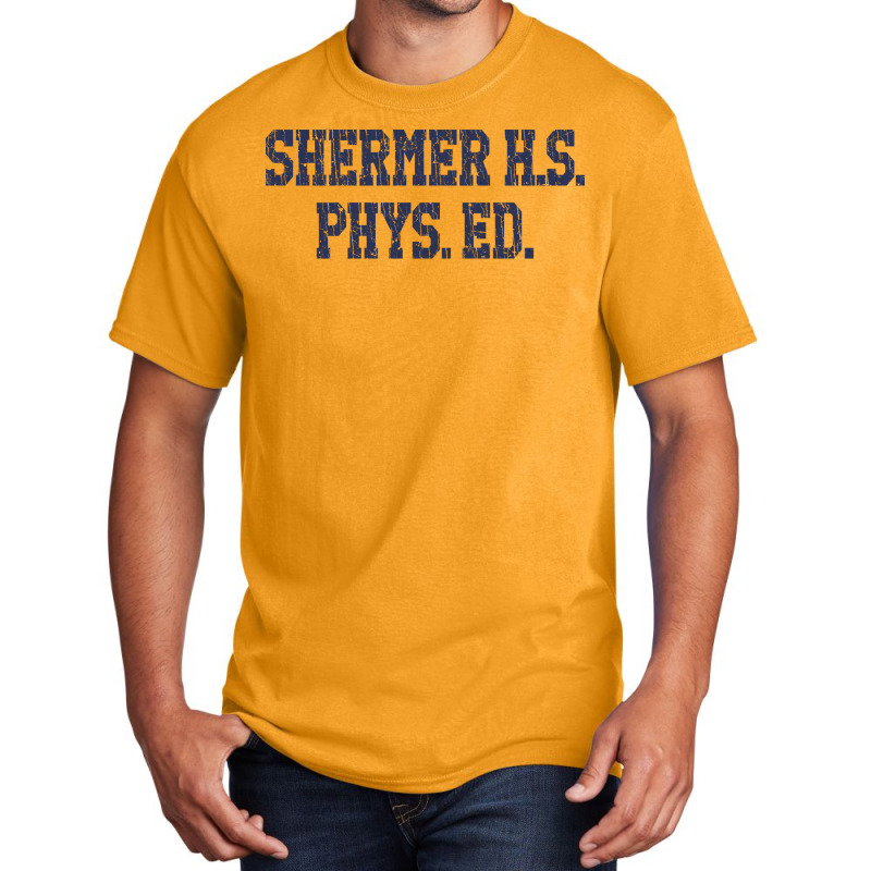 Shermer High School Phys Ed 1985 Travel Basic T-shirt | Artistshot