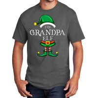 The Grandpa Elf Matching Family Christmas Pajama R Basic T-shirt | Artistshot