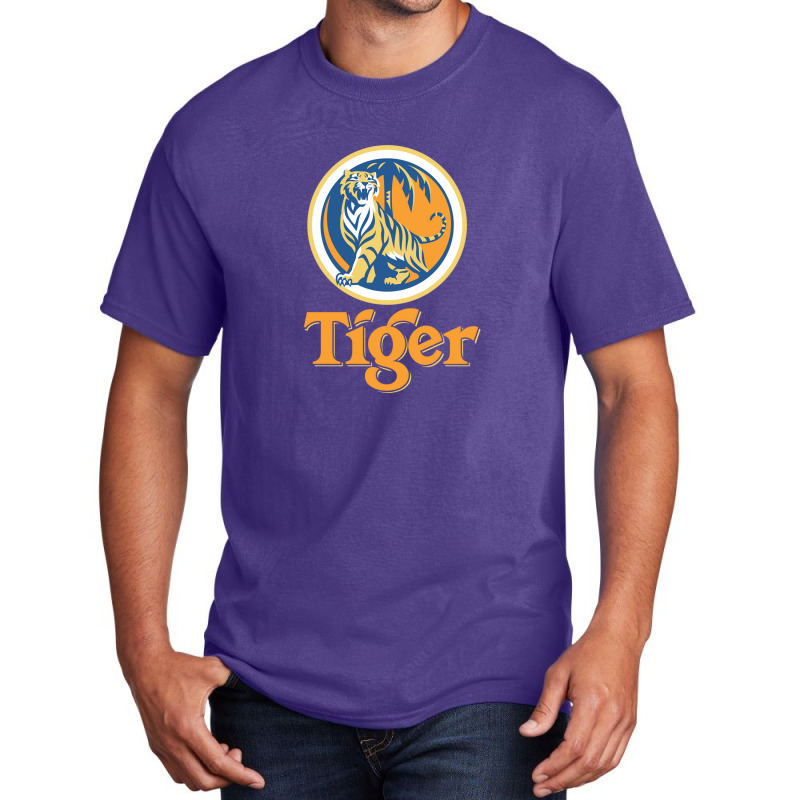 Tiger Beer Basic T-shirt by Irena D Good | Artistshot