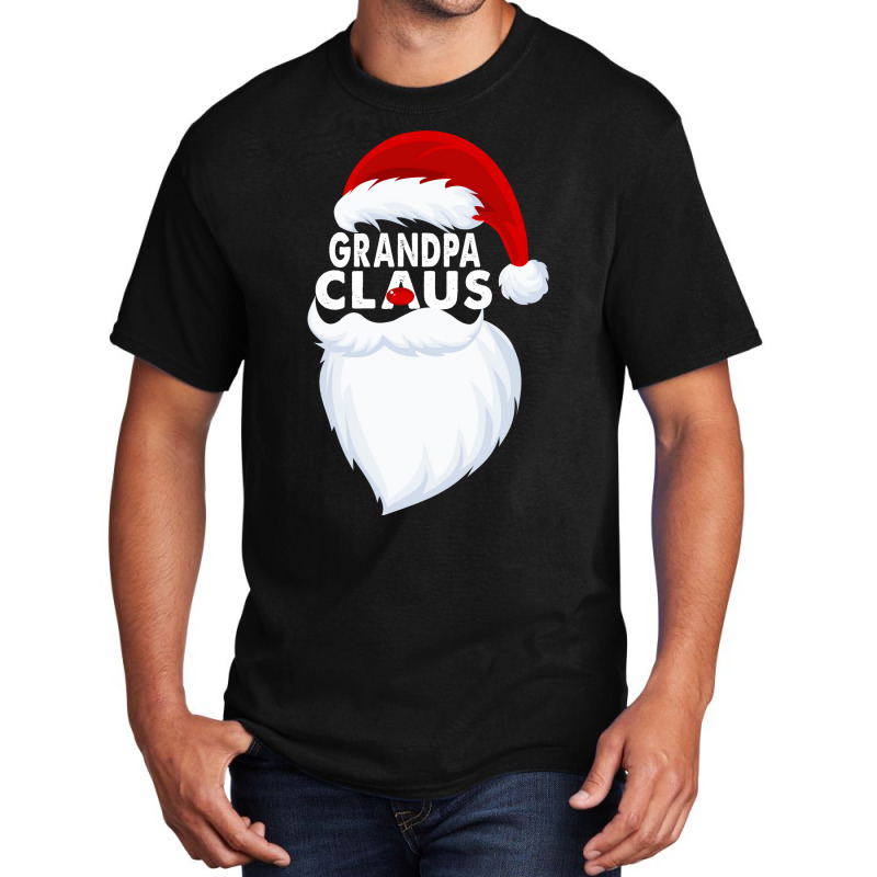 Grandpa Claus Christmas Funny Basic T-shirt | Artistshot