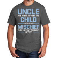 Uncle Child Mischief Godfather Uncle Nostalgia Basic T-shirt | Artistshot