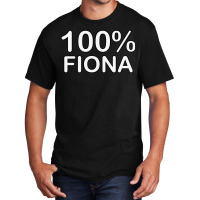 Fiona Name Mothers Day Gifts From Son And Daughter Basic T-shirt | Artistshot