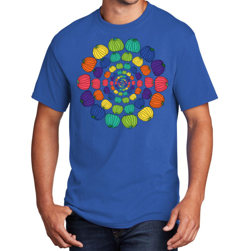 Ever Decreasing Circles Of Pumpkin Rainbows Cool Basic T-shirt | Artistshot