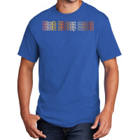 Groovy Repeated Brown Black History Matter Saying Basic T-shirt | Artistshot