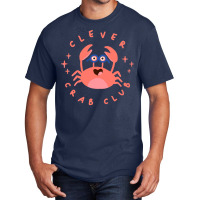 Clever Crab Club Stars Basic T-shirt | Artistshot