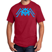 Diamond Spider Crab Bright Blue Nostalgia Basic T-shirt | Artistshot