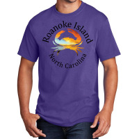 Roanoke Island North Carolina Cute Basic T-shirt | Artistshot